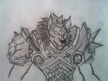 Worgen Death knight 